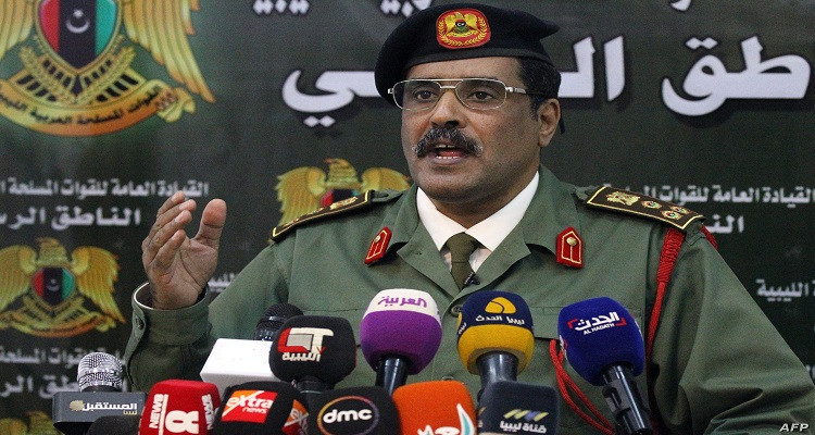 الناطق باسم قوات حفتر: قوات حكومة الوفاق تريد السيطرة على أهرامات مصر