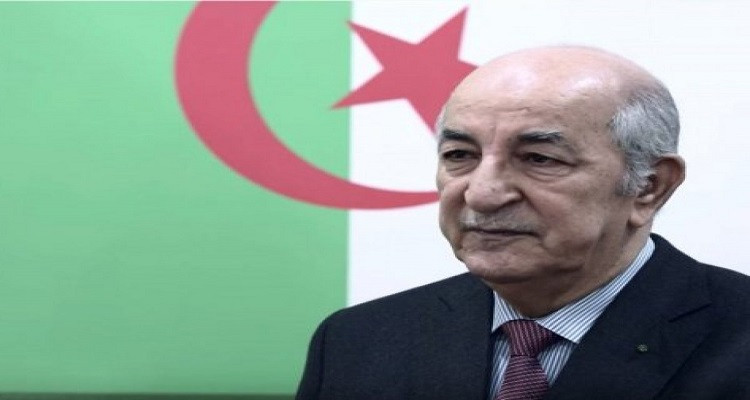 الرئيس الجزائري عبد المجيد تبون