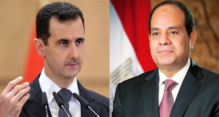 بشار الأسد والسيسي