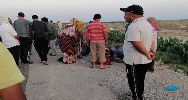 حادث بين الفايض ولسودة