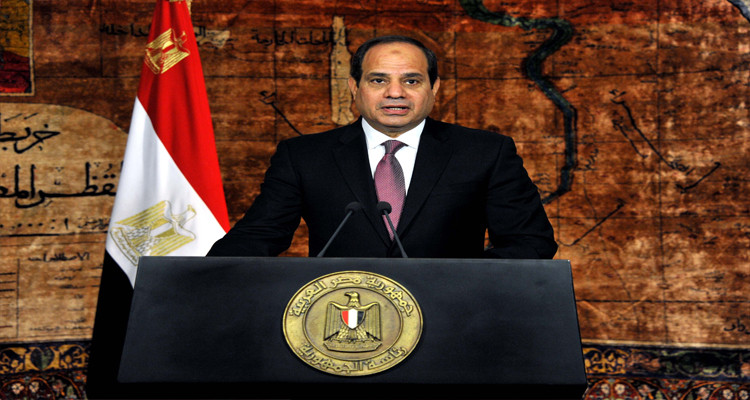 السيسي: جيشنا ذاهب إلى ليبيا بطلب من الليبيين وسيغادرها بأمر منهم