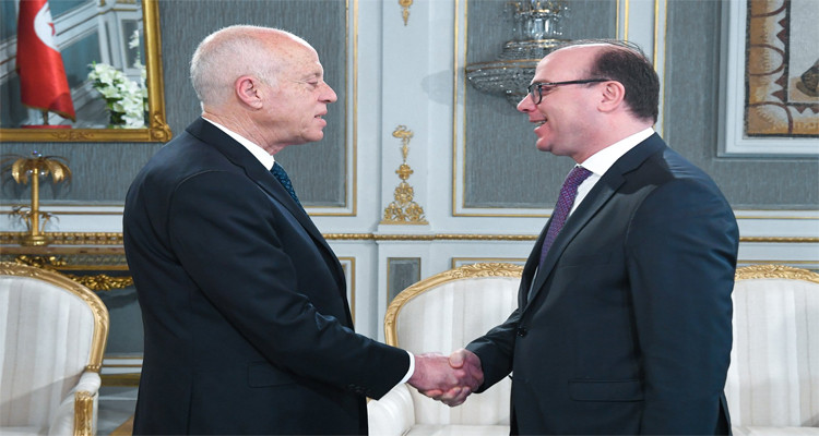 قيس سعيّد وإلياس الفخفاخ