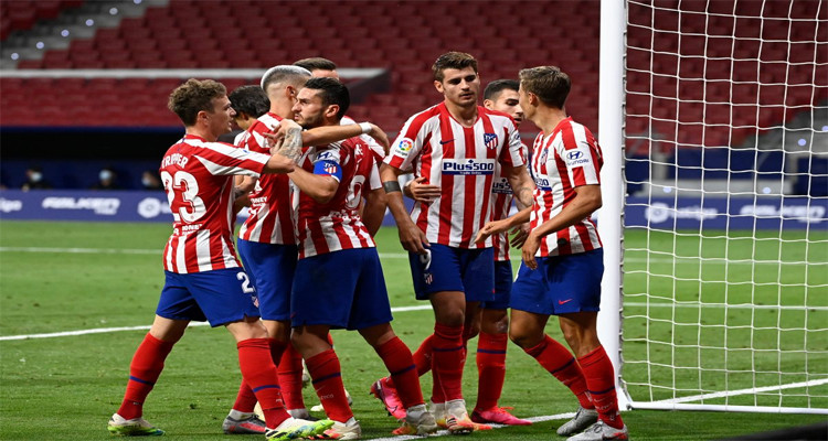 أتلتيكو مدريد يعلن تسجيل إصابتين بفيروس كورونا في صفوفه 