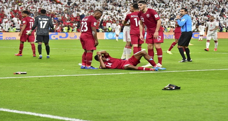 قطر والإمارات آسياد 2019