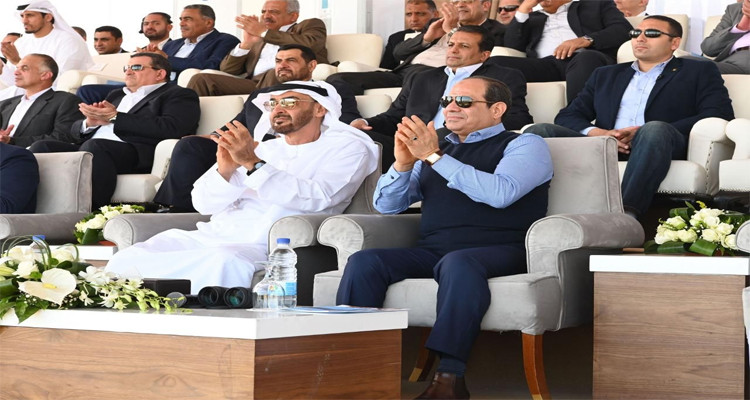 عبد الفتاح السيسي محمد بن زايد