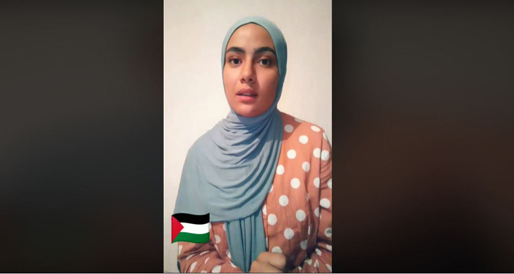 تونسية تنسحب من مسابقة عربية تنديدا بالتطبيع الإماراتي – الصهيوني (فيديو)