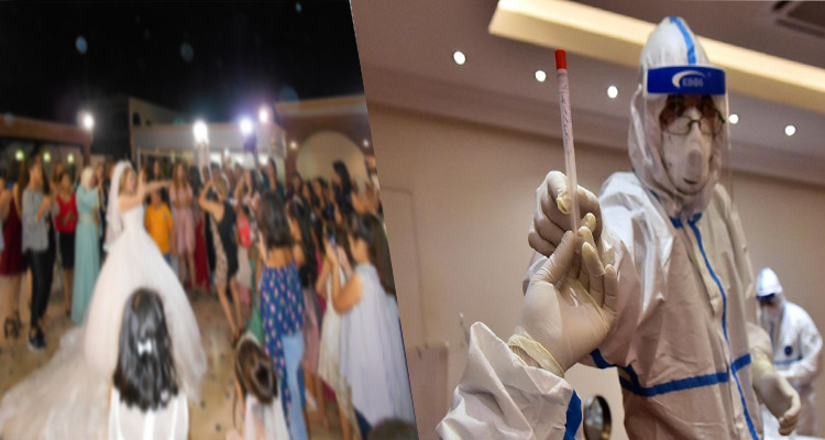 عرس فيروس كورونا