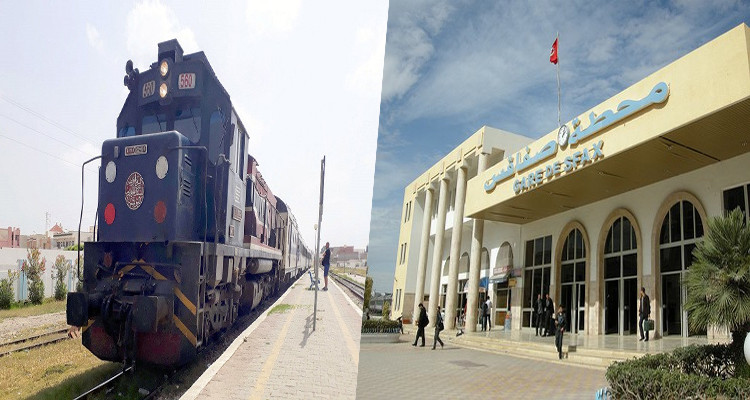 محطة صفاقس قطار