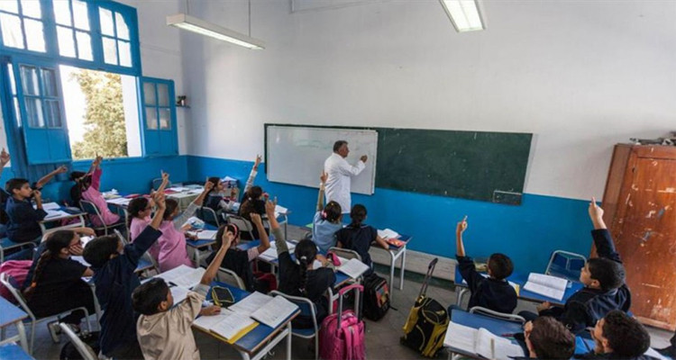 تلاميذ داخل القسم
