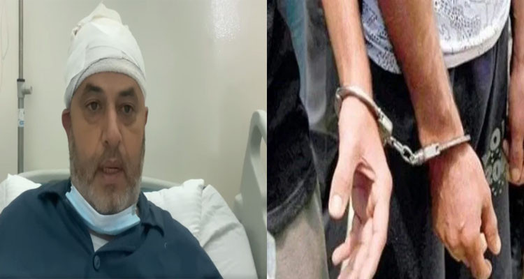 القبض على شخصين اعتديا على أحمد موحه