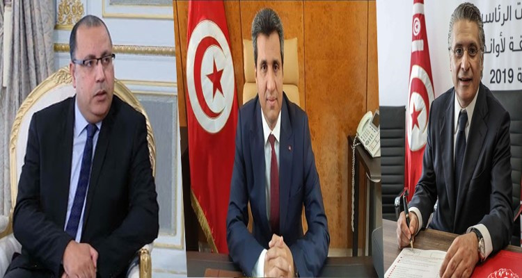 هشام المشيشي يستقبل نبيل القروي وأنور معروف