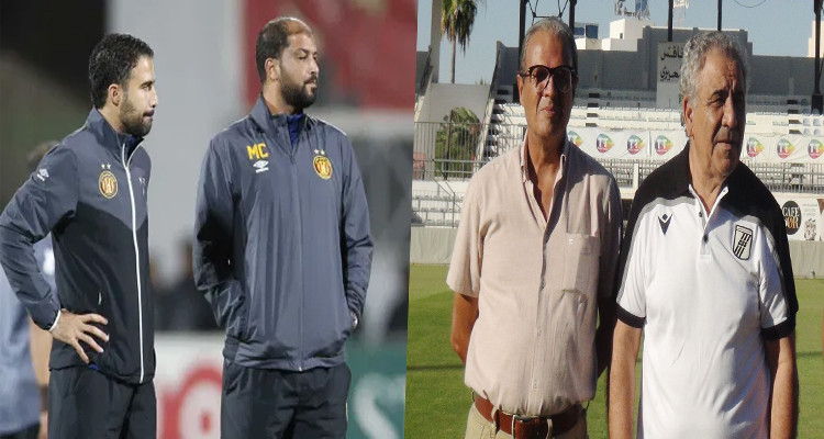 فوزي البنزرتي ومعين الشعباني السوبر التونسي