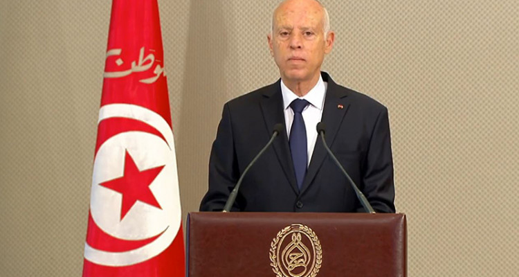 قيس سعيد :''يتحيلون على الدستور الذي وضعوه...سيبقون كعروش نخل خاوية ليس لهم مكان''