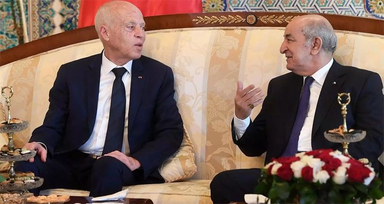 عبد المجيد تبون وقيس سعيد