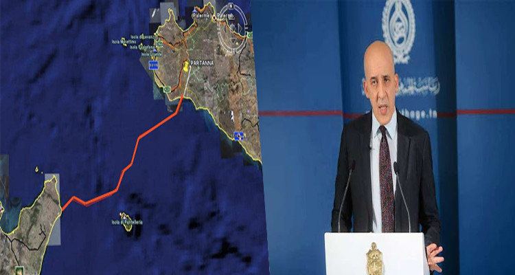 معوز السيناوي الكابل البحري تونس إيطاليا