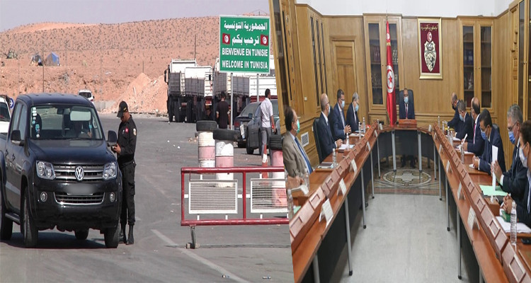 بروتوكول صحي  معبر راس جدير  الحكومة 