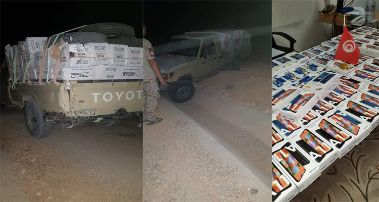 حجز بضائع مهربة في الفحص وتطاوين وسيدي بوزيد