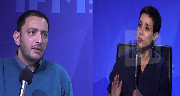 سنية الدهماني وياسين العياري