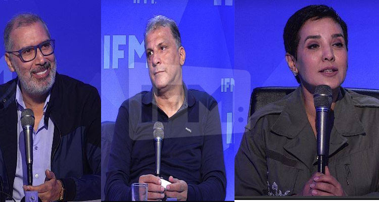 برهان بسيس وسنية الدهماني وناصر البدوي