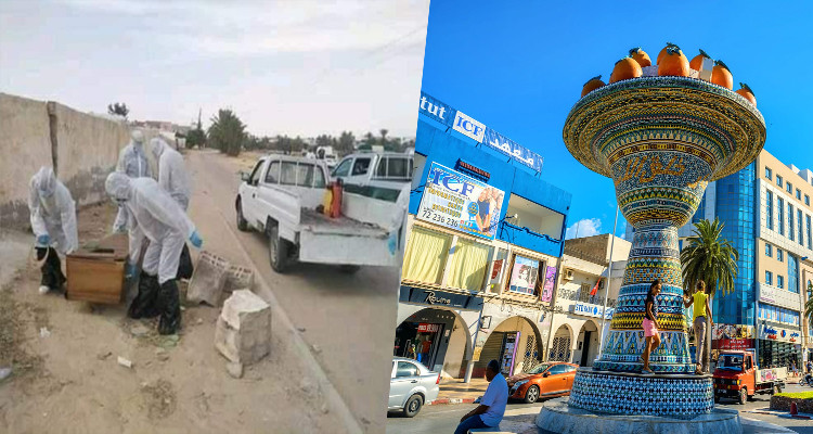 نابل فيروس كورونا