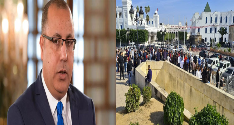 اعتصام الفنانين في القصبة