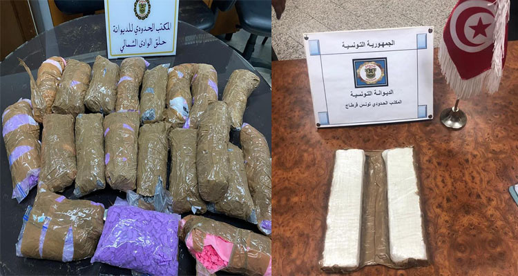 احباط تهريب مخدرات في ميناء حلق الوادي ومطار تونس قرطاج