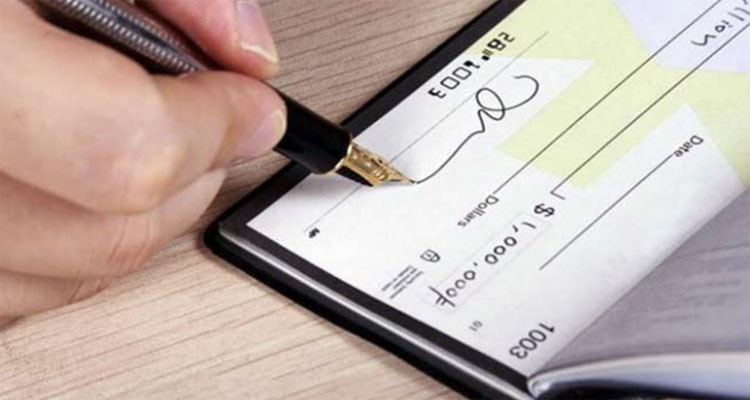 إصدار شيكات دون رصيد