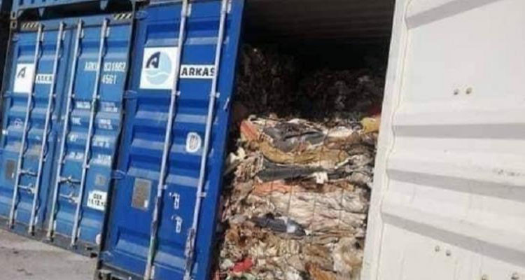 النفايات الإيطالية التي أدخلت إلى تونس