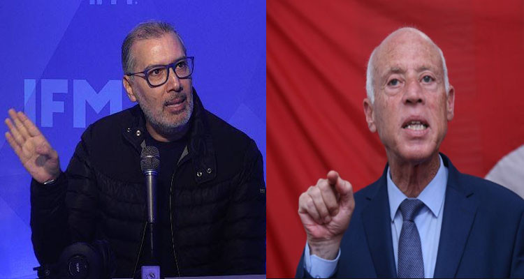 برهان بسيس وقيس سعيد