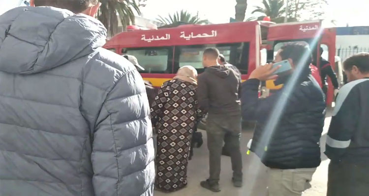 شاحنة تدهس كهل في مدخل ميناء بنزرت