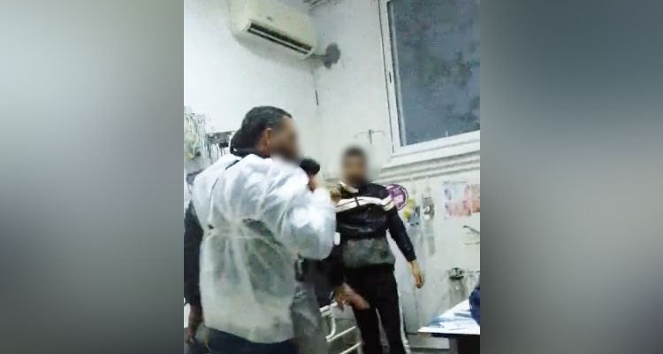 أعمال عنف في مستشفى باب سعدون