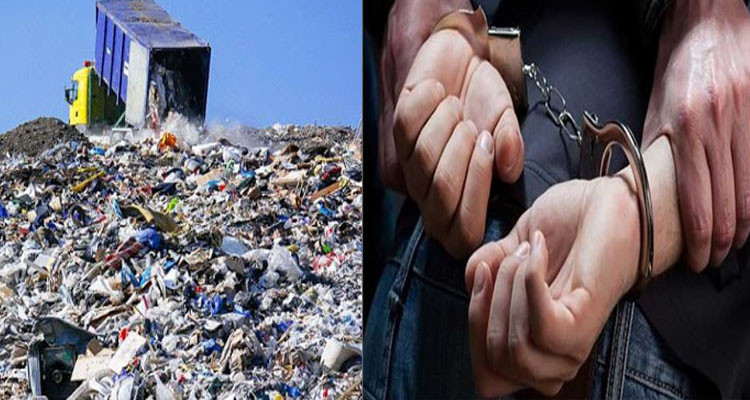 القبض على 12 مسؤولا في ملف النفايات الإيطالية