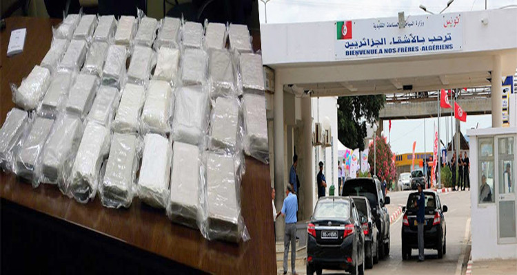 الأمن الجزائري يطيح بخمسة تونسيين يجلبون مخدر الكوكايين من المغرب 