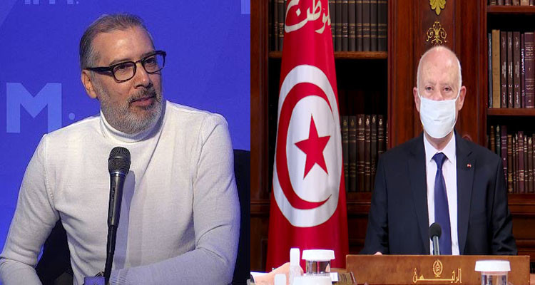 برهان بسيس وقيس سعيد