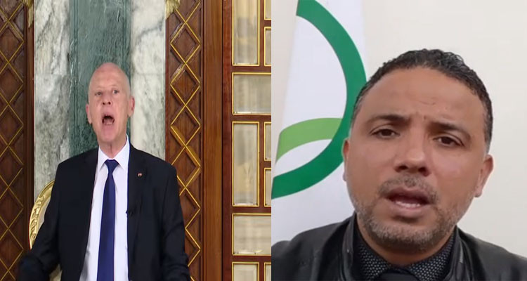 سيف الدين مخلوف وقيس سعيد