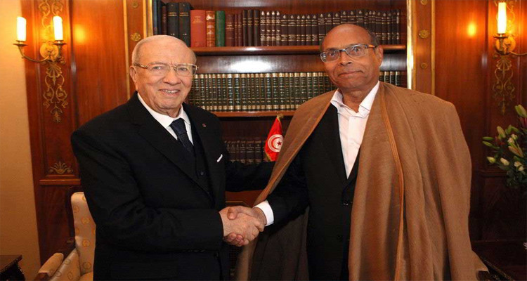 المنصف المرزوقي والباجي قائد السبسي