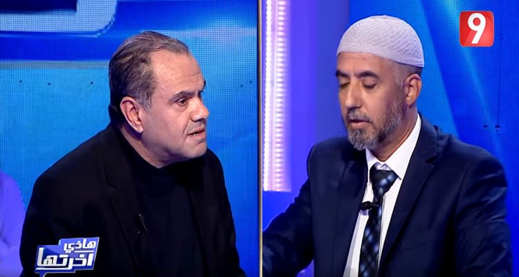 لطفي العماري وسعيد الجزيري يتبادلان الشتائم في برنامج هذي اخرتها