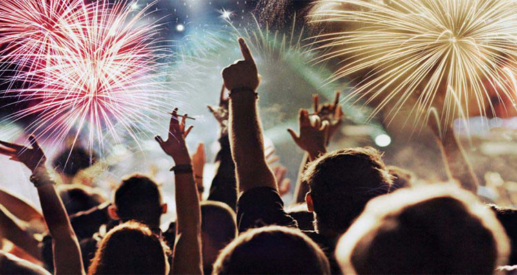 الإحفتالات برأس السنة