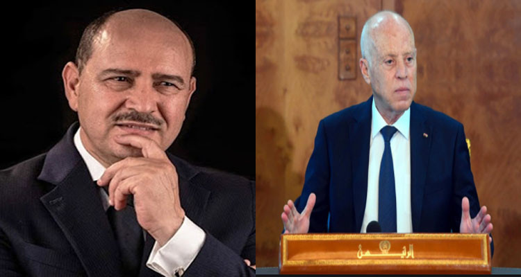 لطفي المرايحي وقيس سعيد