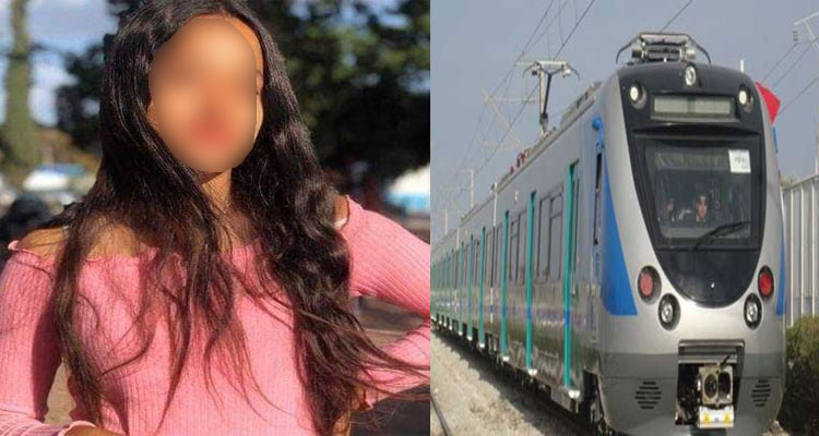 سقوط تلميذة من القطار في رادس