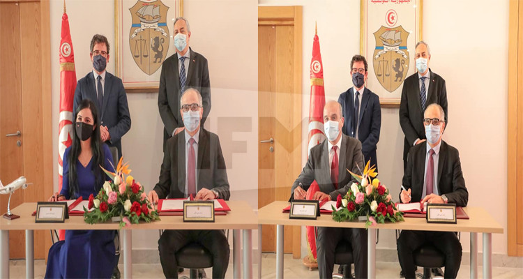 اتفاقيتا شراكة لشركتي الملاحة والتونيسار مع الديوان الوطني للبريد