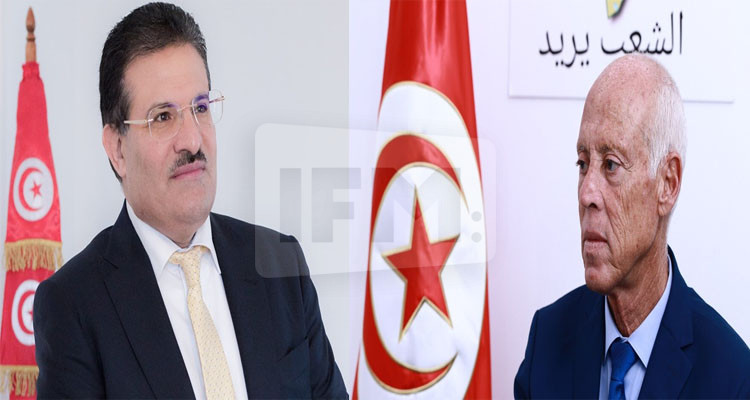 رفيق عبد السلام  وقيس سعيد