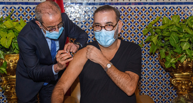 الملك محمد السادس لقاح كورونا المغرب