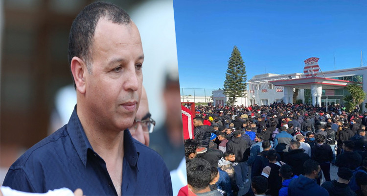 الامن يوقف عددا من أنصار الافريقي حاولوا اقتحام منزل عبد السلام اليونسي 