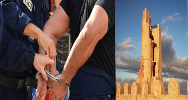الشابة تهريب آثار