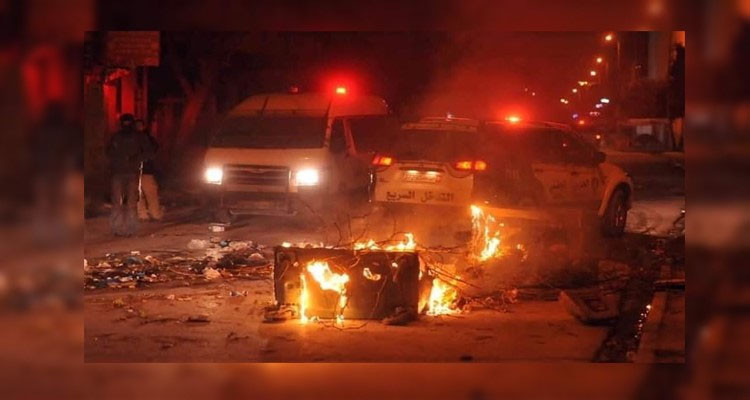 احداث شغب بنزرت خلع مركب التشغيل