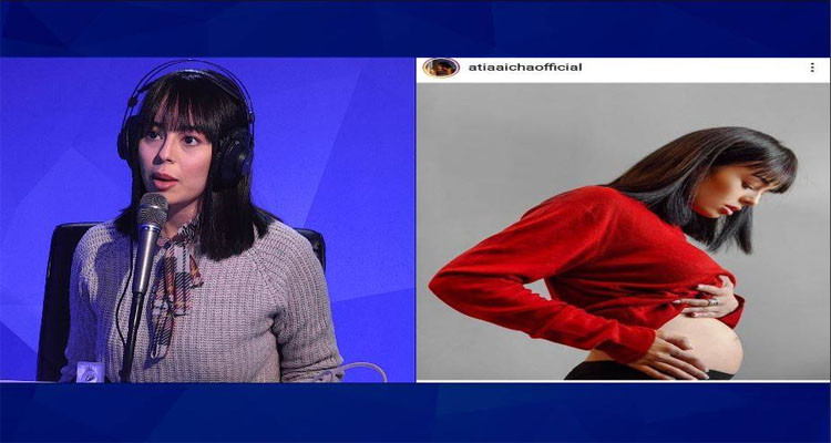 عائشة عطية حامل