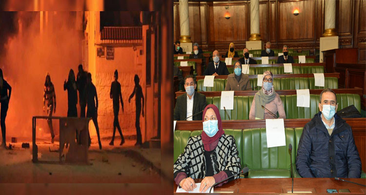 مجلس النواب يتداول في حقيقة الاحتجاجات