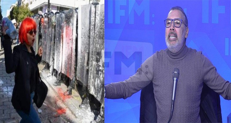برهان بسيس يعلق على رشق الأمنيين بالدهن