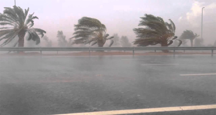 رياح قوية جديدة الجنوب الغربي